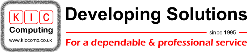 KIC Computing Ltd - developing solution since 1995 - for a dependable and professional service